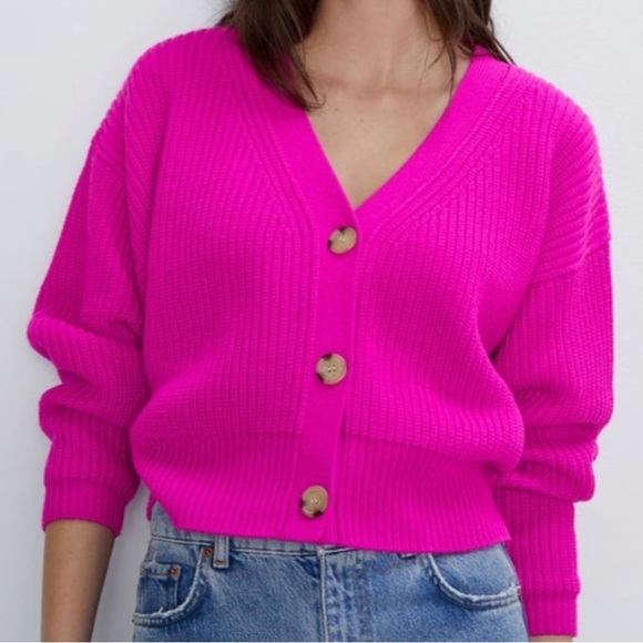 Zara Sweaters Zara Knit Cardigan Poshmark